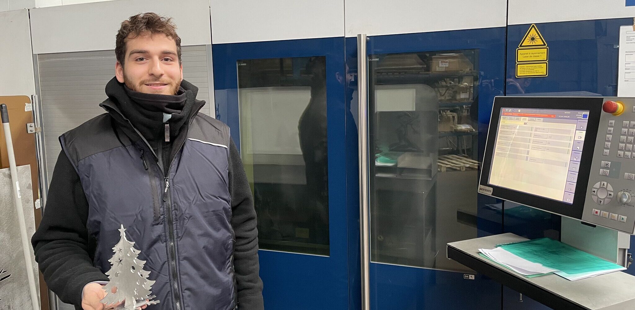 Dorian, étudiant en deuxième année de BUT GMP, qui rejoint Actilas pour deux ans en alternance.
